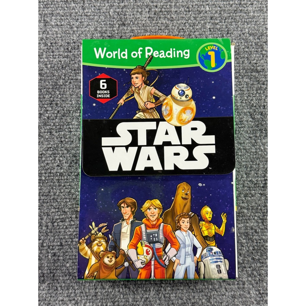 Star Wars World of Reading Level 1 Box Set 6 Books Disney Lucasfilm Press Kids